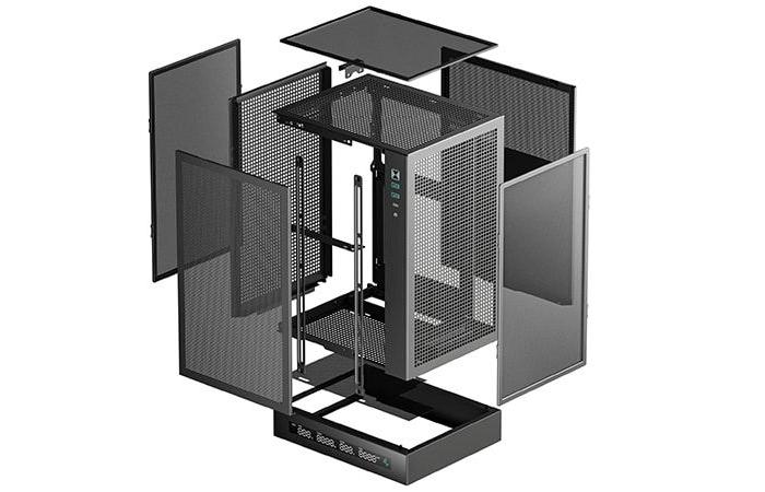 DeepCool annonce CH170 Digital, un boîtier ITX vertical