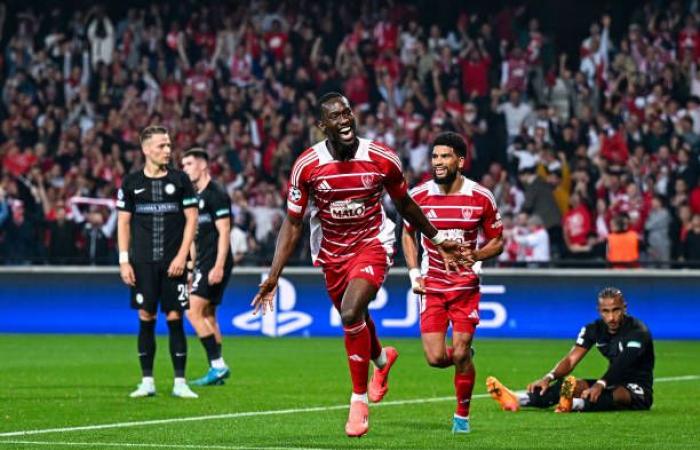 Brest remporte sa première victoire face au Sturm Graz grâce à Abdallah Sima