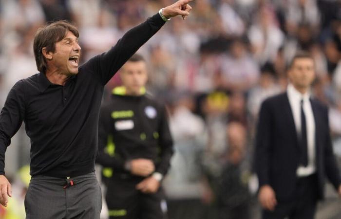 Le retour de Conte à la Juventus commence sous les huées et se termine par un match nul 0-0