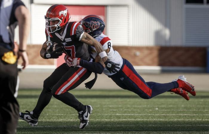 The Alouettes defeat the Rouge et Noir 24-12