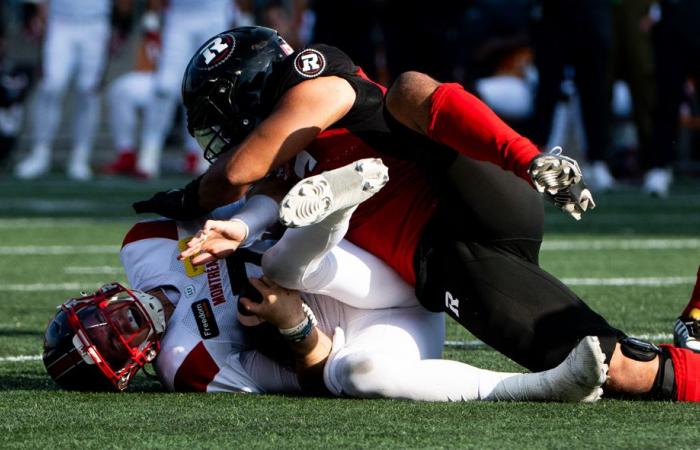 Alouettes defeat Rouge et Noir 24-12