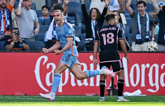 La tête de Sands dans le temps additionnel permet au NYCFC de faire match nul contre Miami