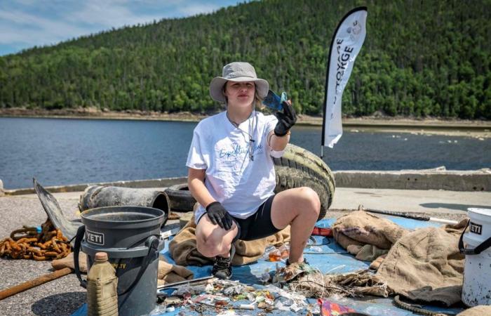 Suivi du plastique dans le fjord du Saguenay