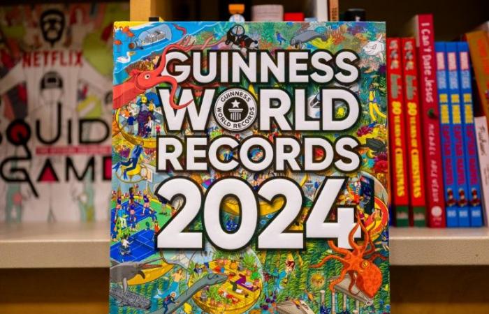 Le Livre Guinness des Records, ponctuel en librairie, et sans concurrence