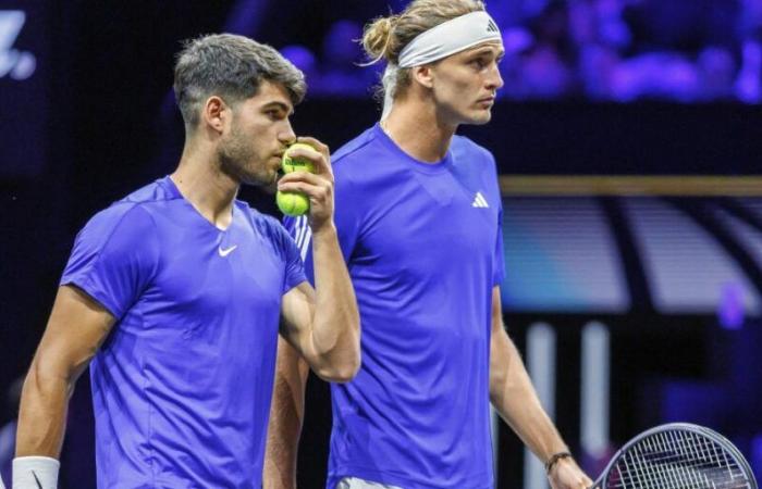 Alcaraz déçu de ses débuts en Laver Cup