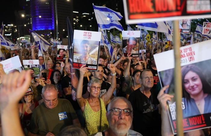 Manifestation à Tel Aviv pour exiger la libération des otages