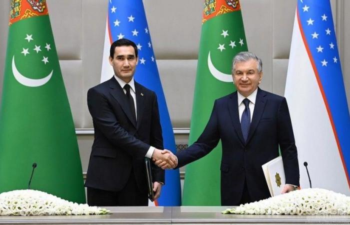 Les présidents de l’Ouzbékistan et du Turkménistan discutent du renforcement des relations bilatérales