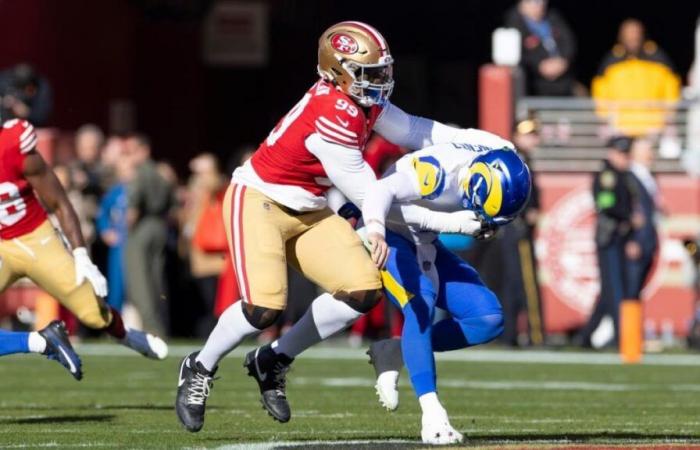 Où regarder le match Rams vs 49ers : chaîne de télévision, heure du coup d’envoi de la NFL, diffusion en direct, diffusion, cotes