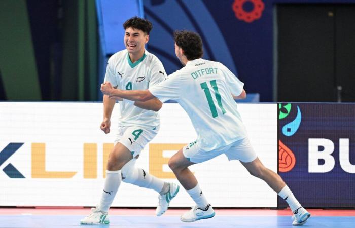 Un dernier coup pour Ditfort et les Futsal Whites à la Coupe du Monde de la FIFA en Ouzbékistan