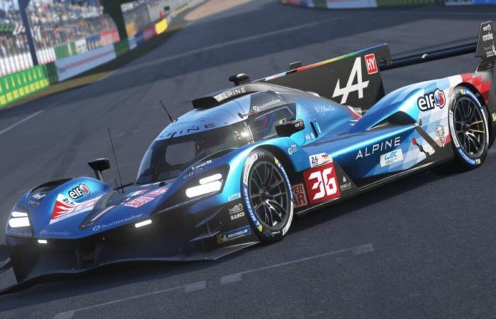 L’Alpine A424, la nouvelle star du sim racing