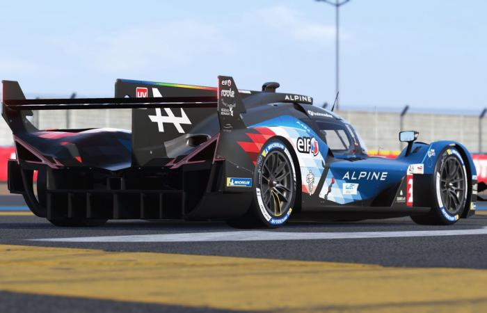 L’Alpine A424, la nouvelle star du sim racing