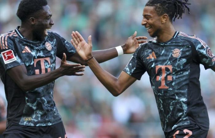 Le FC Bayern Munich a battu le SV Werder Brême 5-0 en Bundesliga.