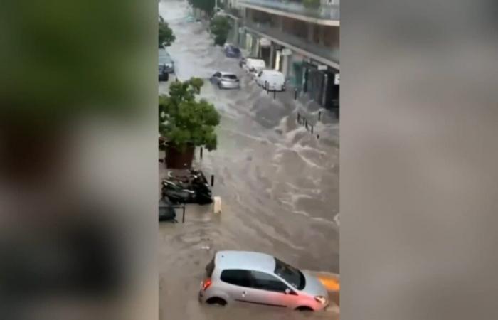 De violents orages frappent Cannes, la mairie active une cellule de crise