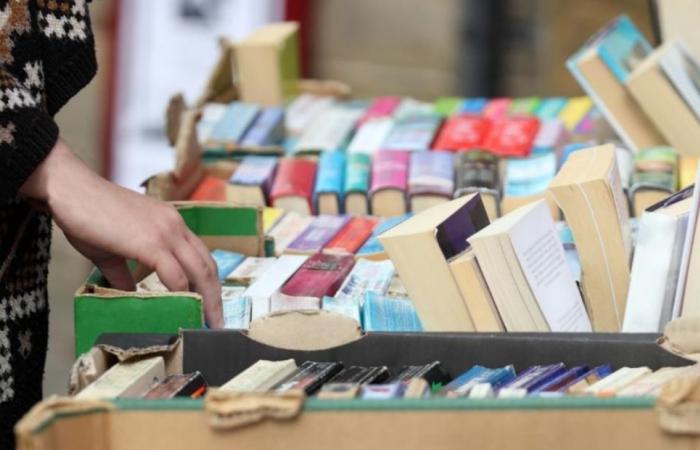 10 000 livres et CD en vente à 1€