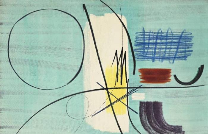 Un chef-d’œuvre de Hans Hartung aux enchères