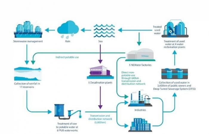 À Singapour, buvez l’eau du robinet telle quelle sans modération