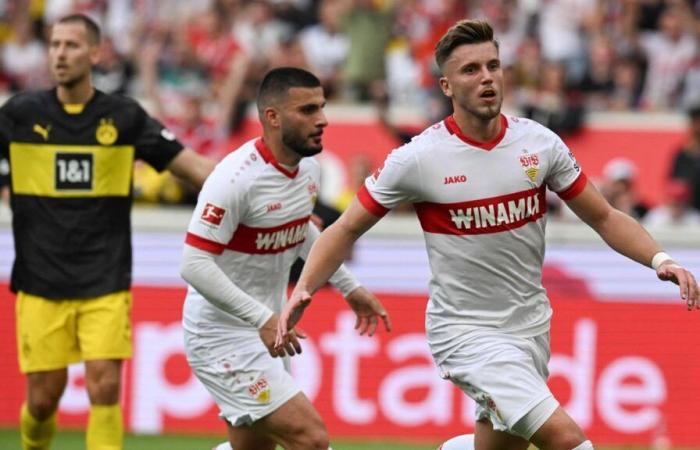 5:1 – Le VfB Stuttgart mène le Borussia Dortmund