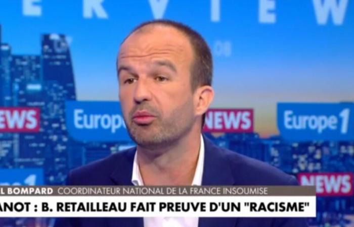 « Bruno Retailleau a fait preuve de racisme », dénonce Manuel Bompard