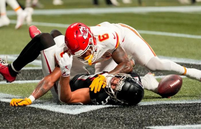 Les Chiefs s’imposent face aux Falcons 22-17 lors du match de dimanche soir