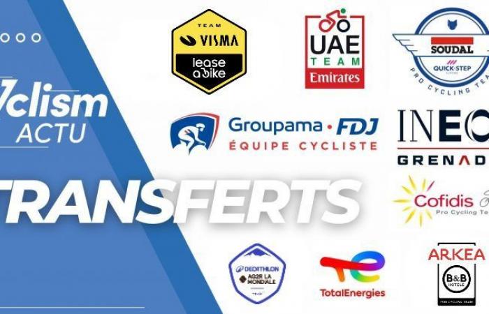 Cyclisme. Transfert – Le mercato masculin 2024-2025… récapitulatif des transferts et des rumeurs