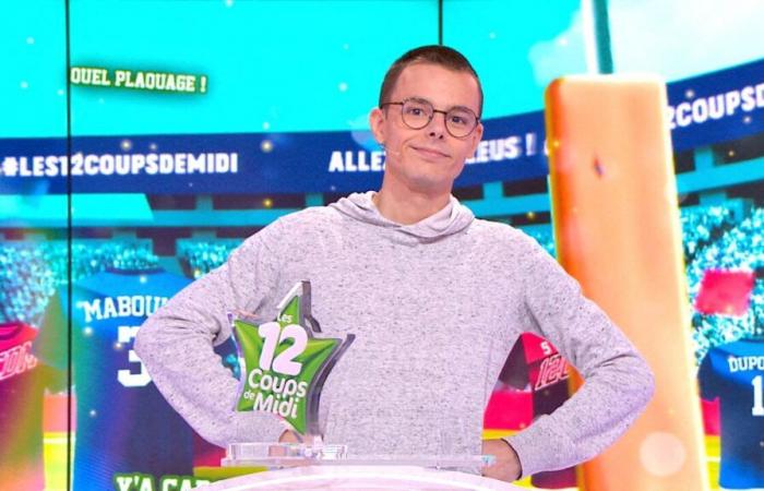 12 Coups de midi sur TF1. Emilien, le grand champion de l’émission, fête un anniversaire de folie