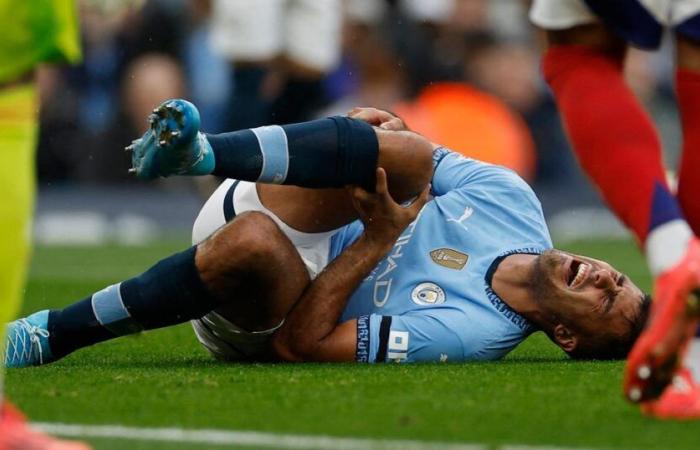 Manchester City confirme la blessure aux ligaments du genou de Rodri