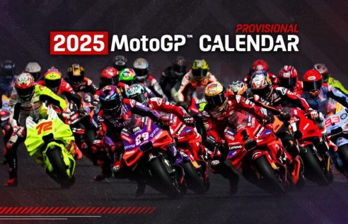 Voici le calendrier MotoGP™ 2025