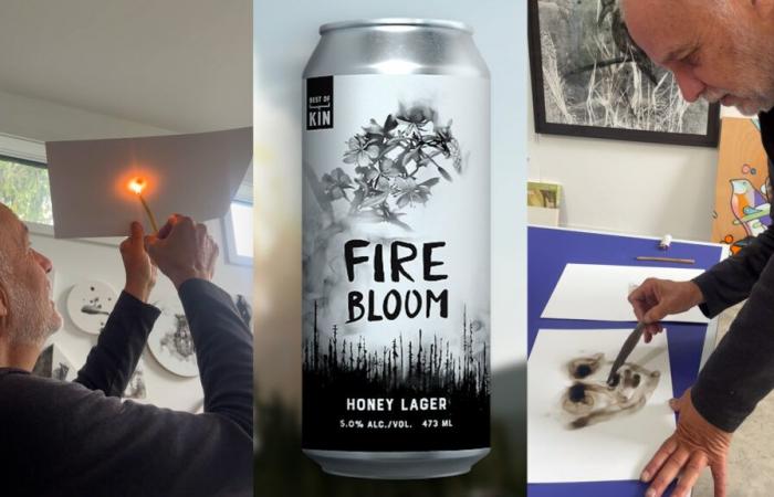 Bière fabriquée à partir des incendies de forêt en Alberta