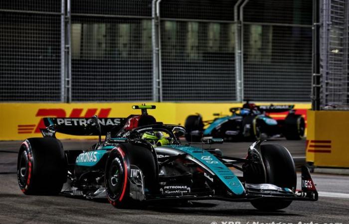 Formule 1 | Mercedes F1 prend du retard sur Hamilton et admet son erreur