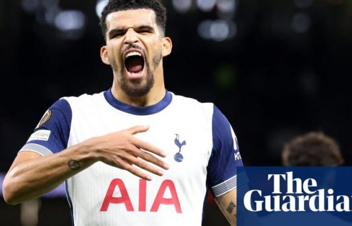 Solanke en chanson alors que les Spurs se remettent du carton rouge de Dragusin pour dépasser Qarabag