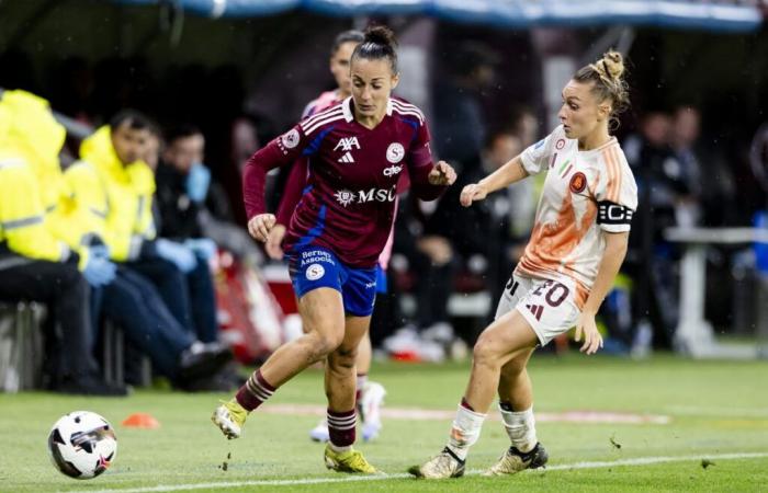 Servette Chênois sombre féminin face à l’AS Rome