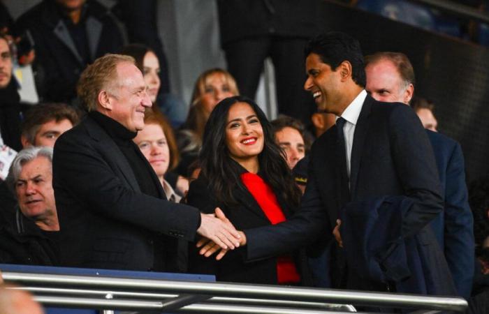 Salma Hayek, Central Cee, Cardi B, Jimmy Butler… pluie de stars au Parc des Princes