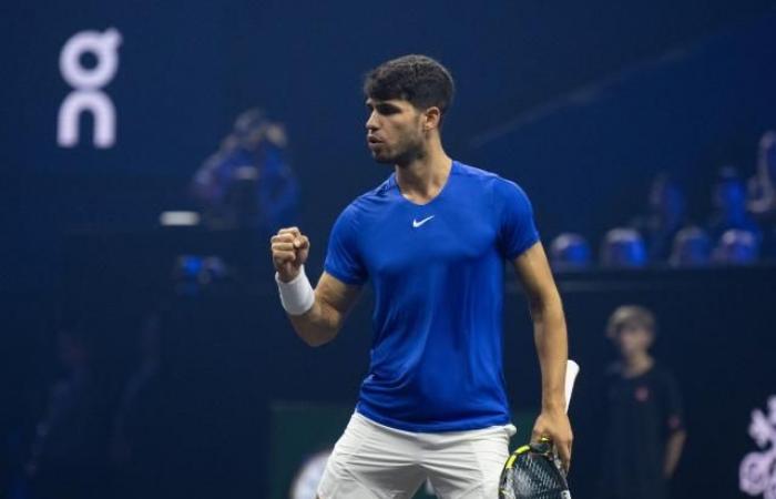 Giovanni Mpetshi Perricard impuissant face à Carlos Alcaraz à l’ATP 500 de Pékin