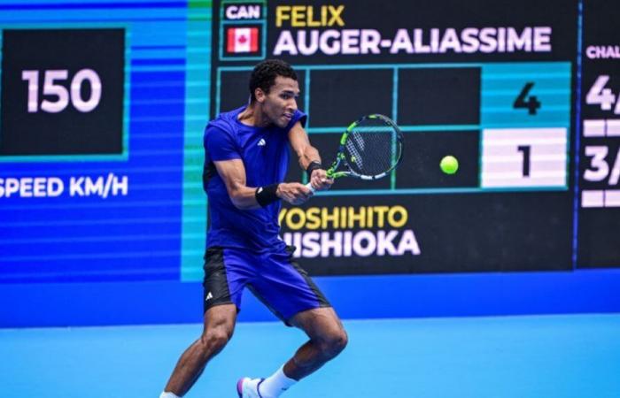 Félix Auger-Aliassime a été éliminé dès le premier tour à Tokyo