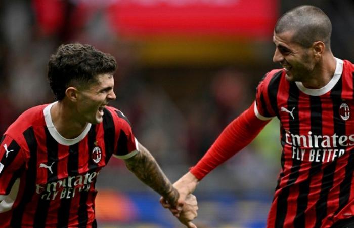 L’AC Milan rejoint Turin au sommet de la Serie A en battant Lecce