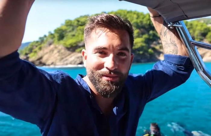 Kendji Girac tout sourire sur le tournage de son clip