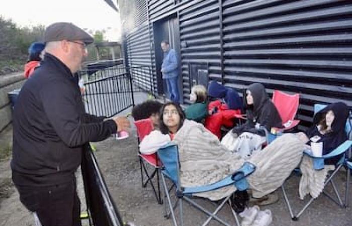 trois jours de camping pour voir leur idole de près