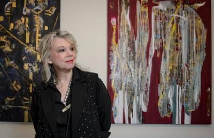 Martine St-Clair ouvre les portes de son atelier de création d’art abstrait au public