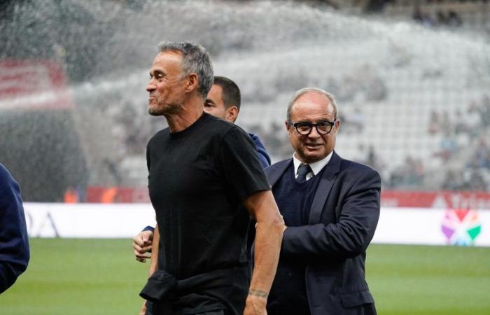 “C’est une blague”, dit-il en direct sur le favori de Luis Enrique