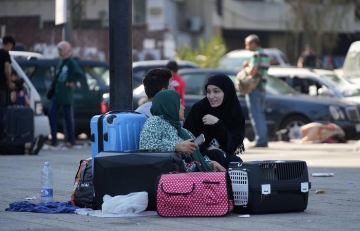 sur les trottoirs de Beyrouth, le grand désarroi des réfugiés des banlieues sud