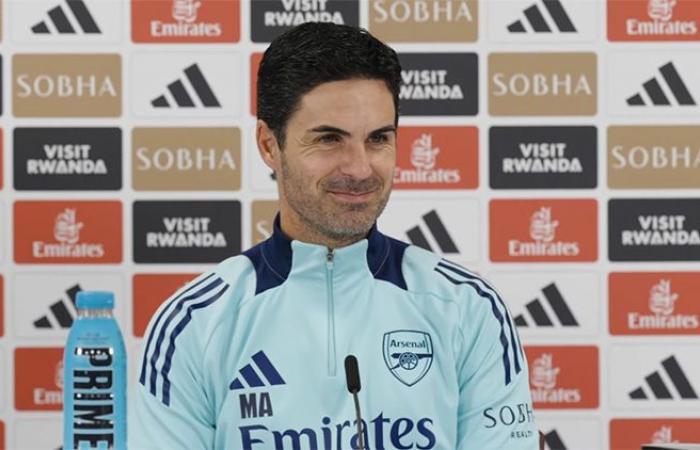 Arteta entretient le mystère devant Arsenal/PSG