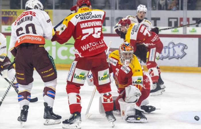 Genève-Servette finally wins, 4-0 victory against HC Bienne