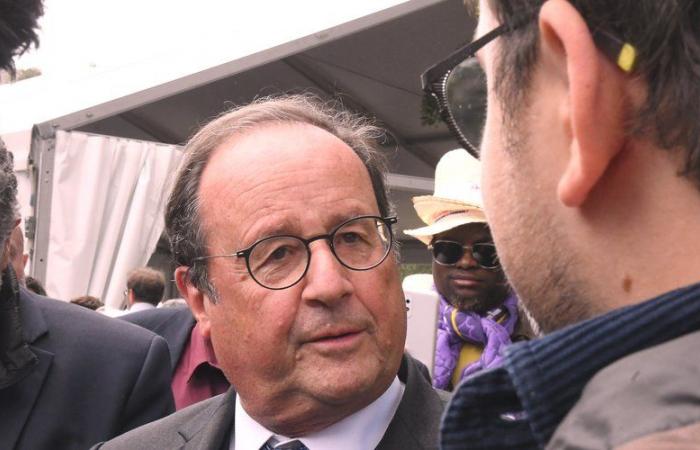 “Nous devons être solidaires avec une ligne crédible et audacieuse”, a déclaré François Hollande dans l’Aude aux Rencontres de la gauche.