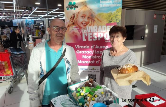 Sales of brioches against cystic fibrosis in Monistrol, Sainte-Sigolène and Firminy