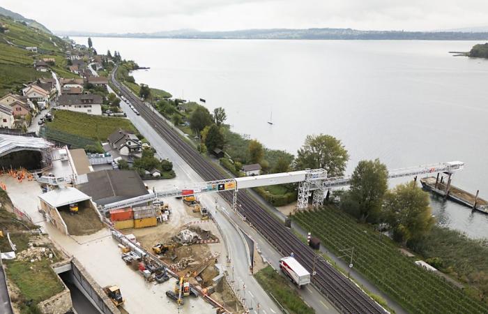 Début du forage du tunnel de la Gléresse (BE)