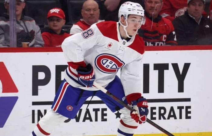 Lane Hutson continue de briller pour le Canadien