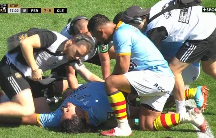 « L’image qu’on ne voulait pas voir… » La terrible blessure de l’international Posolo Tuilagi, évacué sur civière