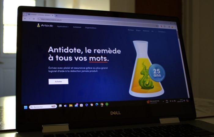 L’accès à Antidote Web sera rétabli