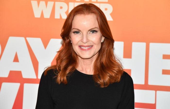 Marcia Cross (Desperate Housewives) surprend au défilé Vetements dans un total look noir