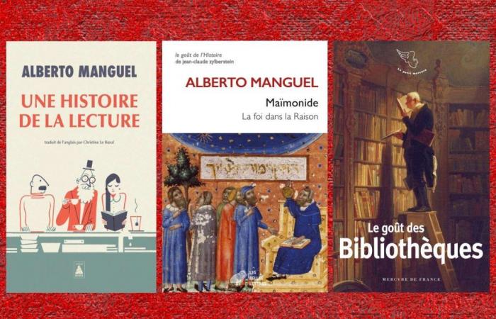 Trois livres de poche bibliophiles recommandés par François Angelier, dont deux par Alberto Manguel